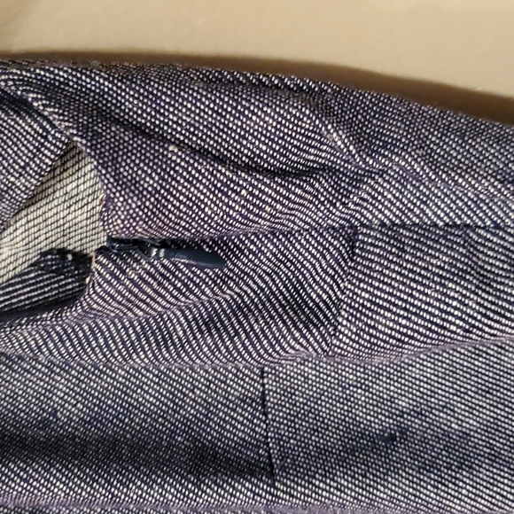 Liz Claiborne navy aline dress - Picture 6 of 7